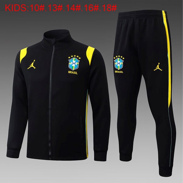 Enfant Survetement Brésil 2026-27 Noir 3